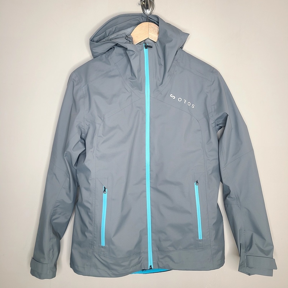 OROS SolarCore 3-in-1 Gray Blue Hooded Insulated Jacket Removable Vest Gorpcore
